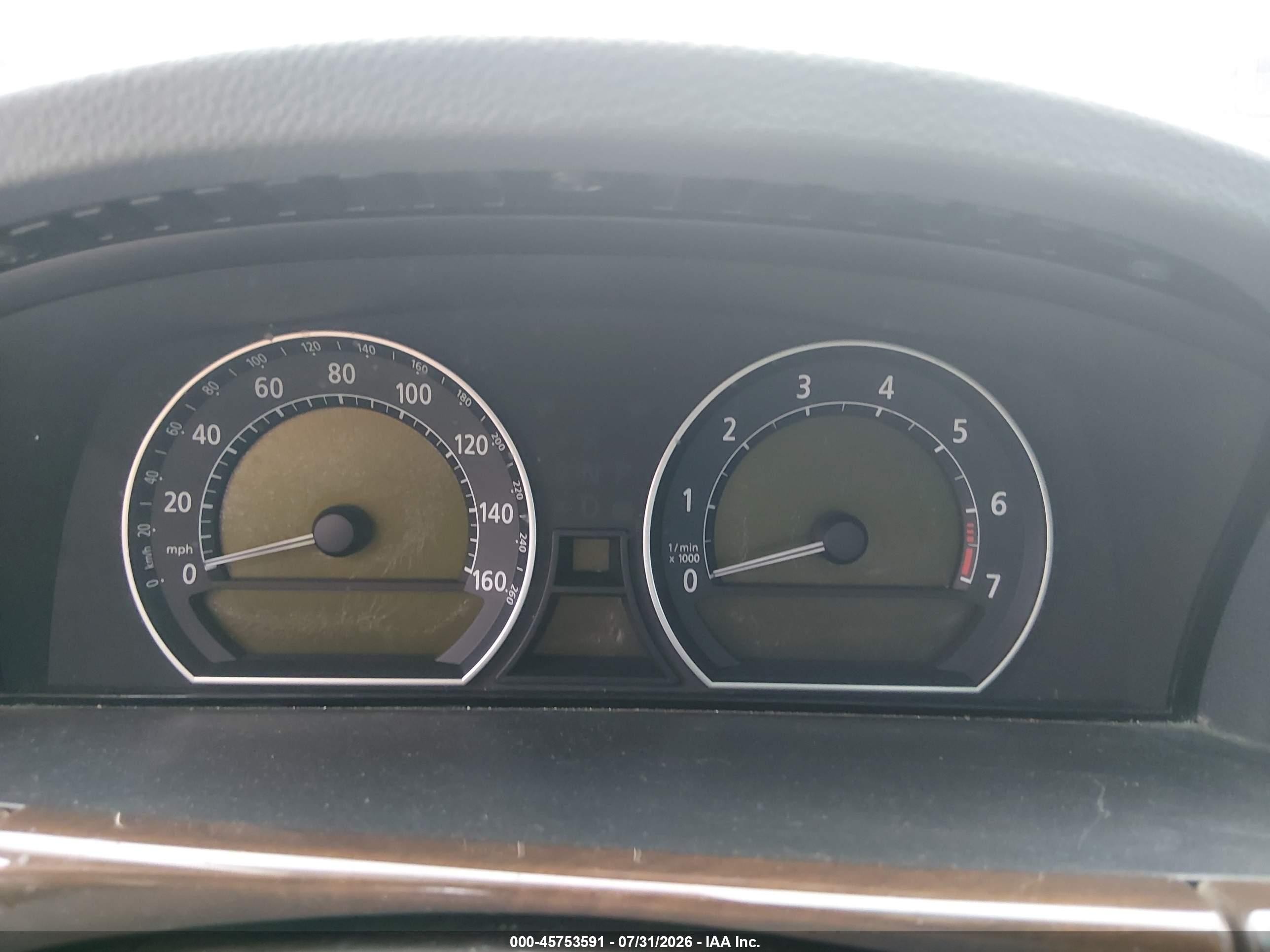 2007 Bmw 750li   Gray vin: WBAHN83557DT69091
