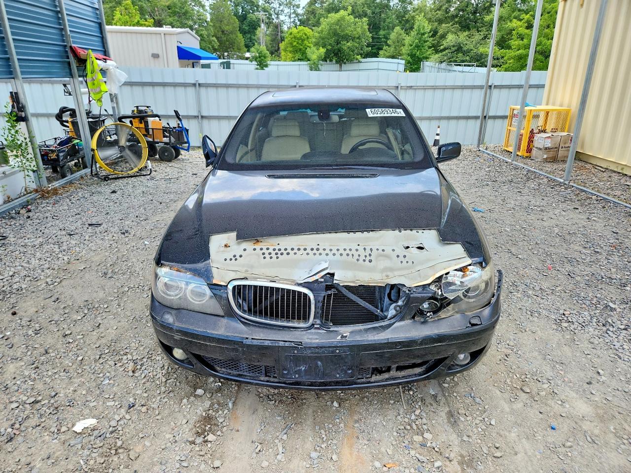 2008 Bmw 750 Li Black vin: WBAHN83558DT79945