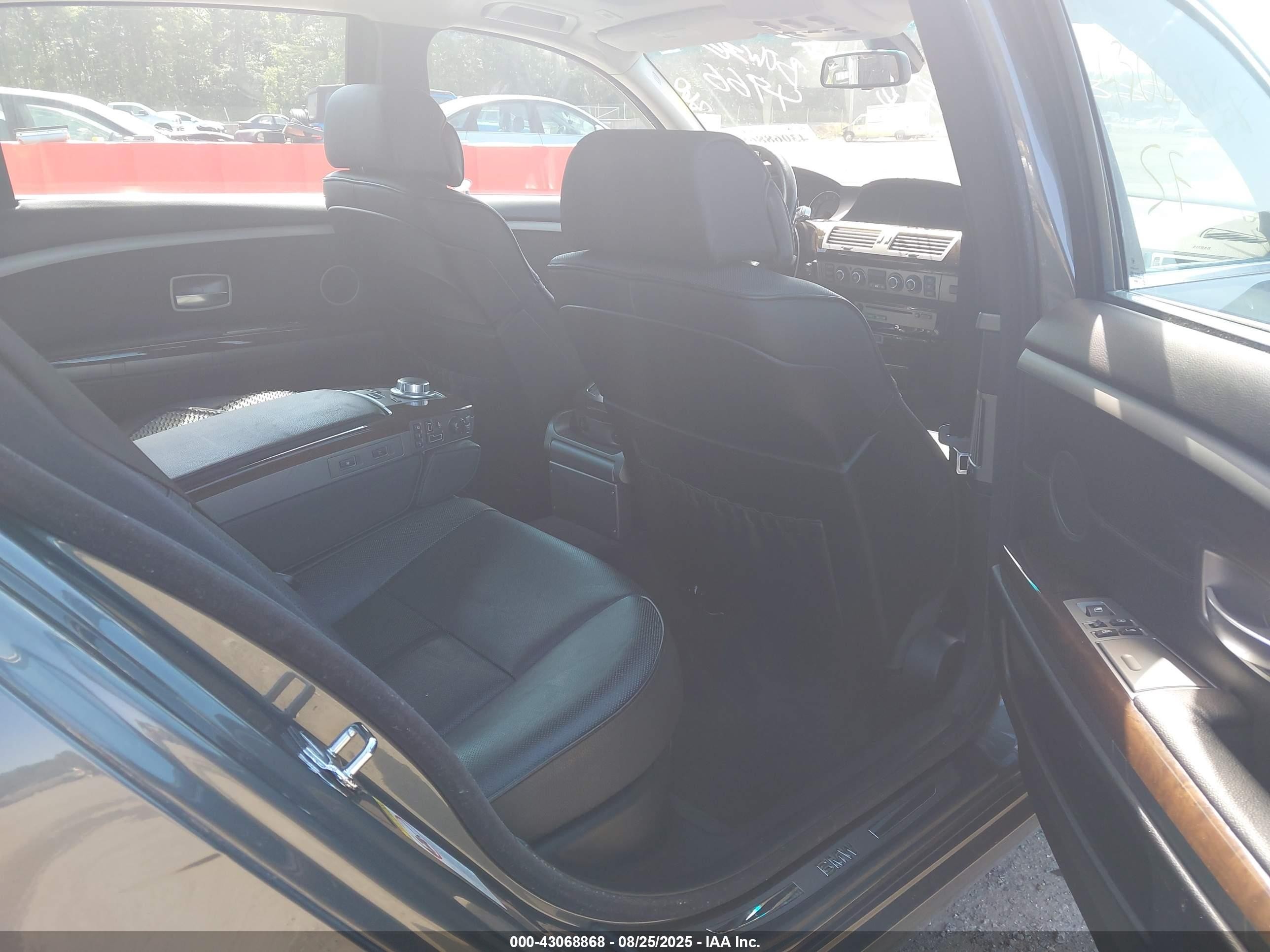 2008 Bmw 750li   Gray vin: WBAHN83558DT84966