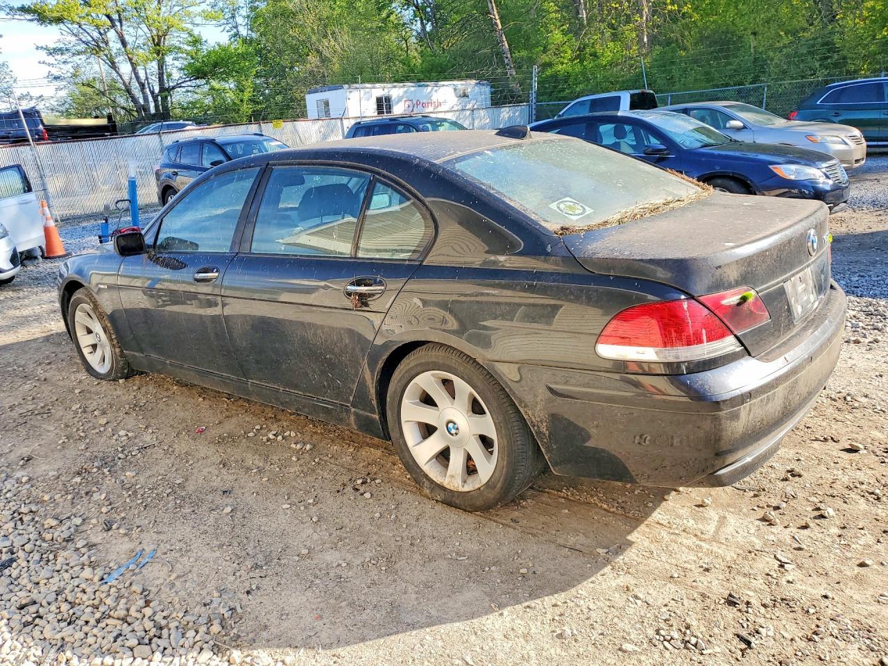 2008 Bmw 750 Li Black vin: WBAHN83558DT85826