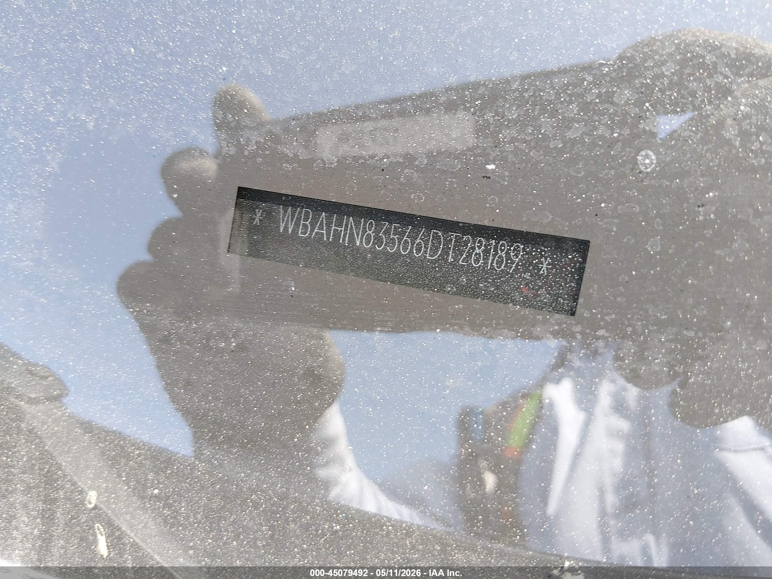 2006 Bmw 750li   Серый vin: WBAHN83566DT28189