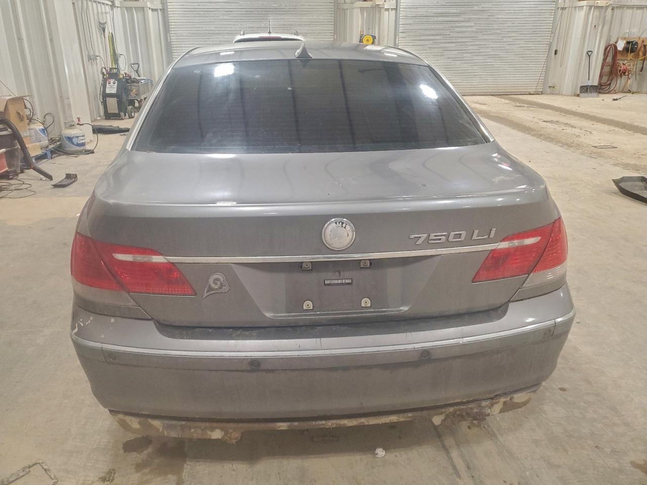 2006 Bmw 750 Li Gray vin: WBAHN83566DT37524