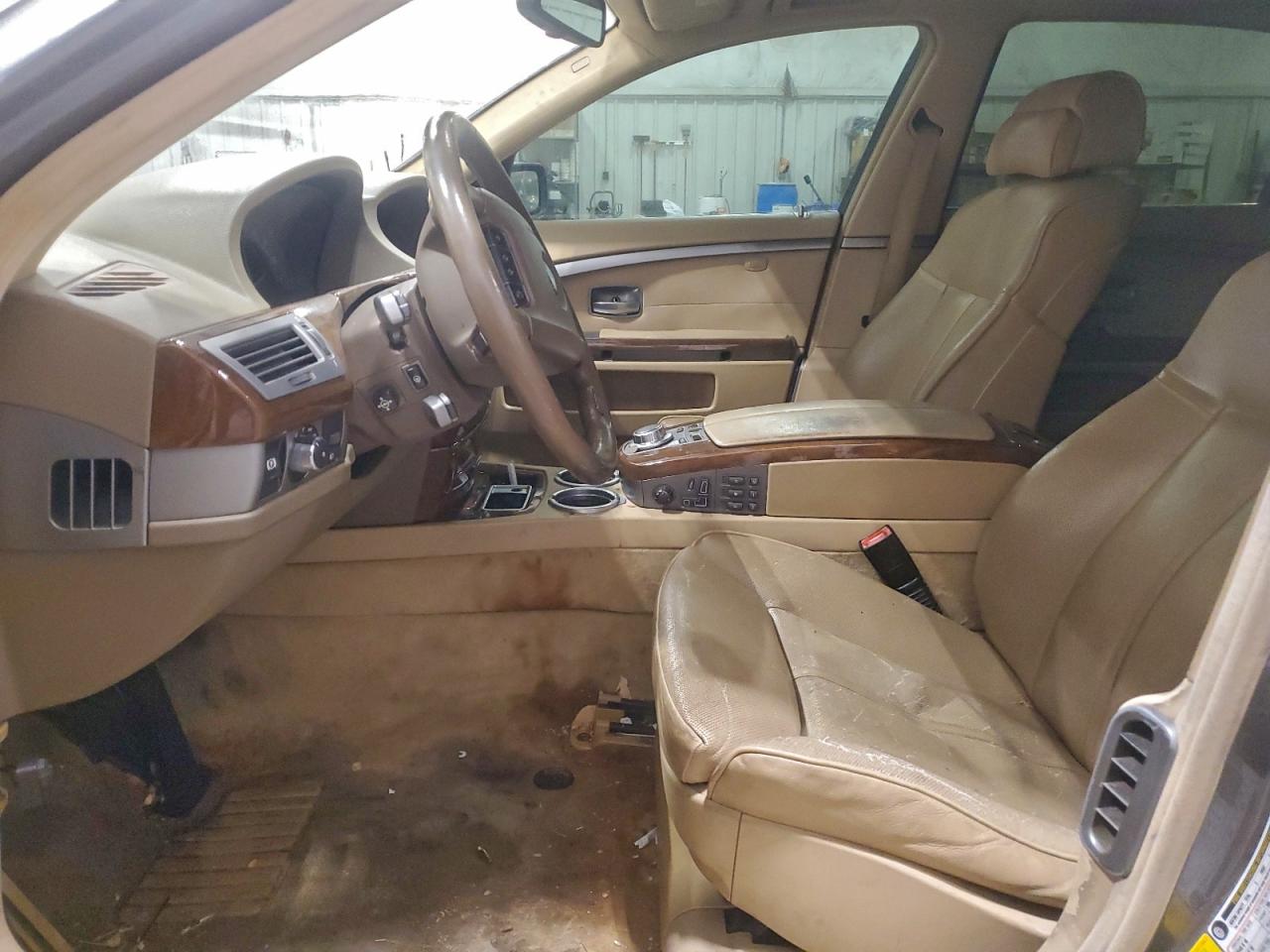 2006 Bmw 750 Li Gray vin: WBAHN83566DT37524