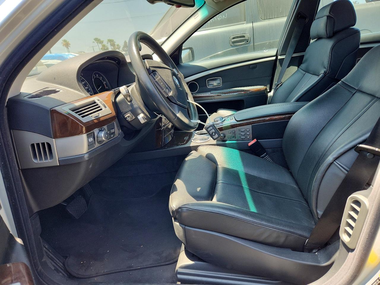 2006 Bmw 750 Li Silver vin: WBAHN83566DT60835