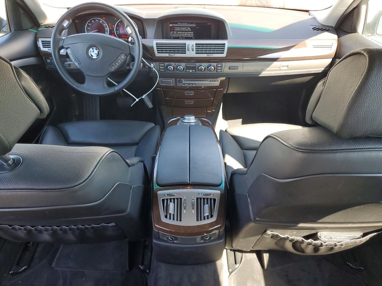 2006 Bmw 750 Li Silver vin: WBAHN83566DT60835