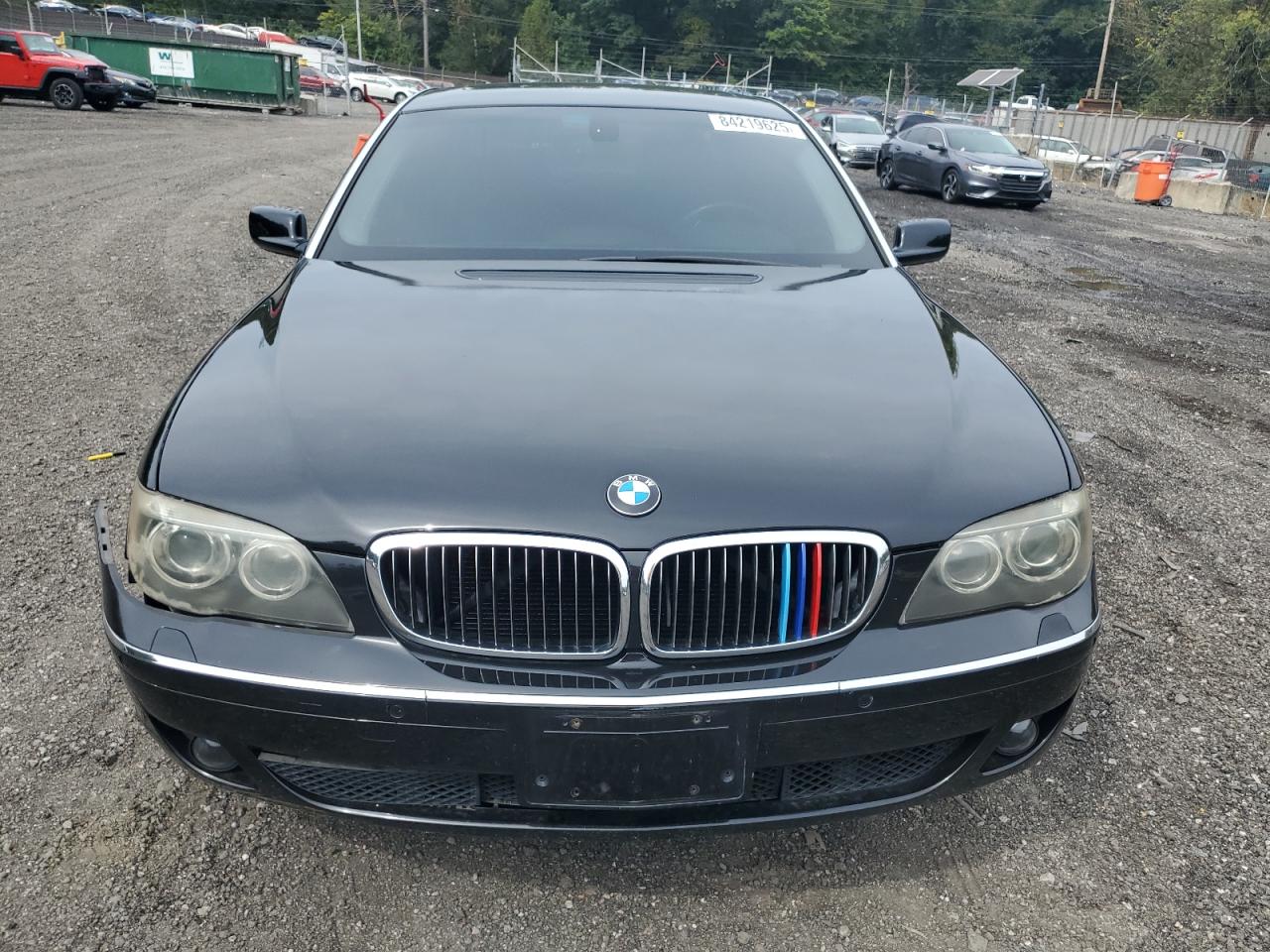 2007 Bmw 750 Black vin: WBAHN83567DT65308