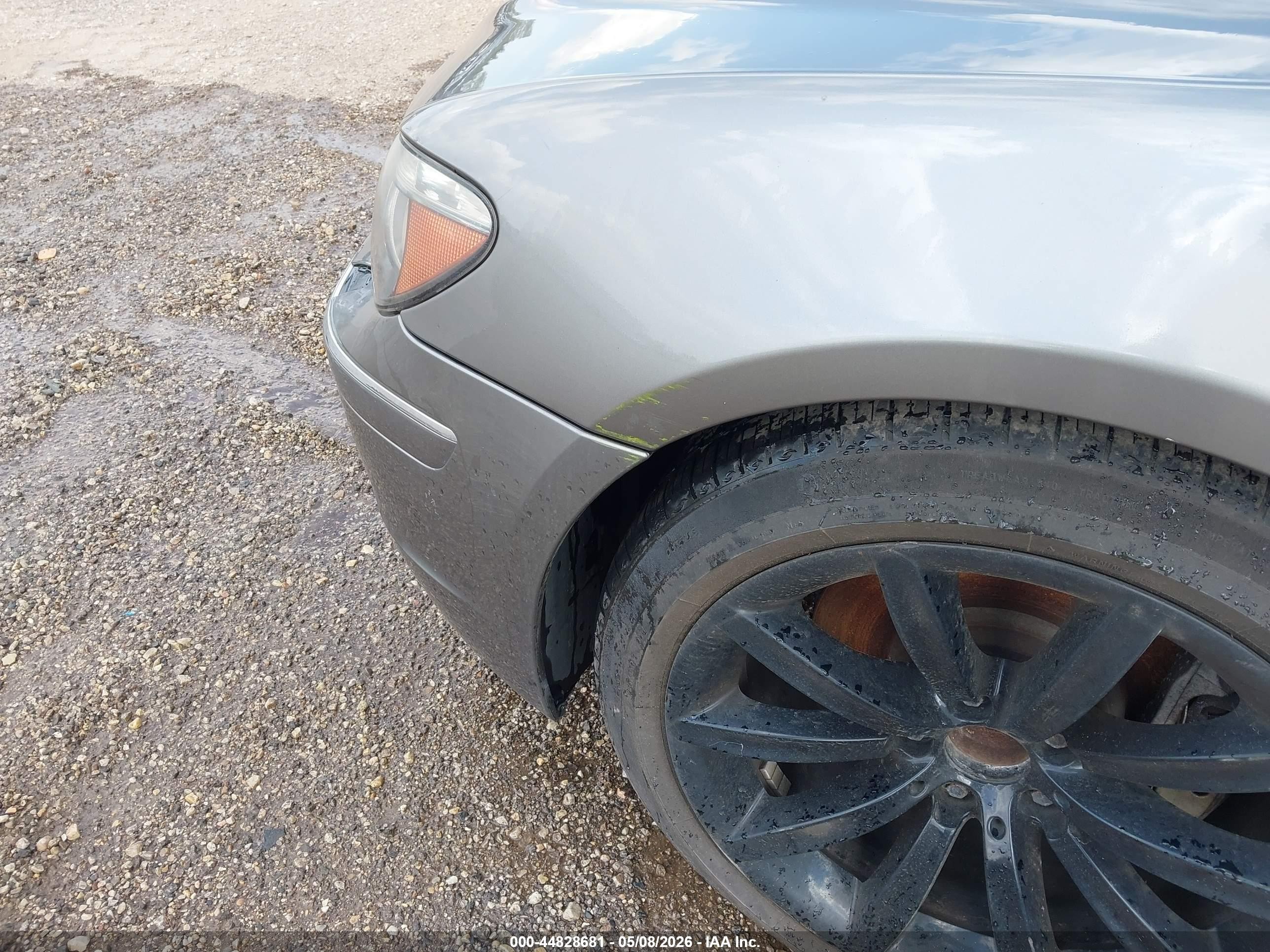 2007 Bmw 750li   Gray vin: WBAHN83567DT73151