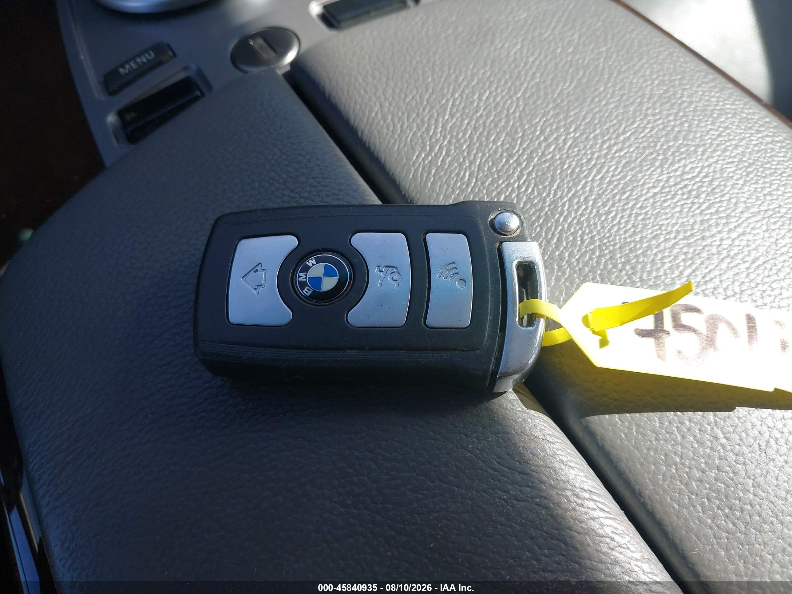2008 Bmw 750li   Серый vin: WBAHN83568DT78819