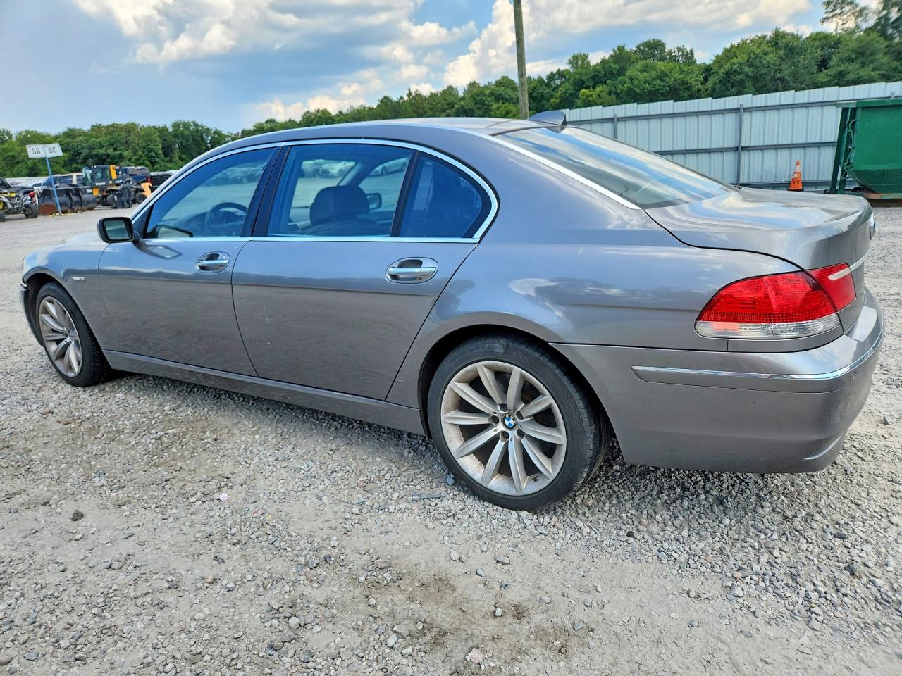 2008 Bmw 750 Li Gray vin: WBAHN83568DT84068
