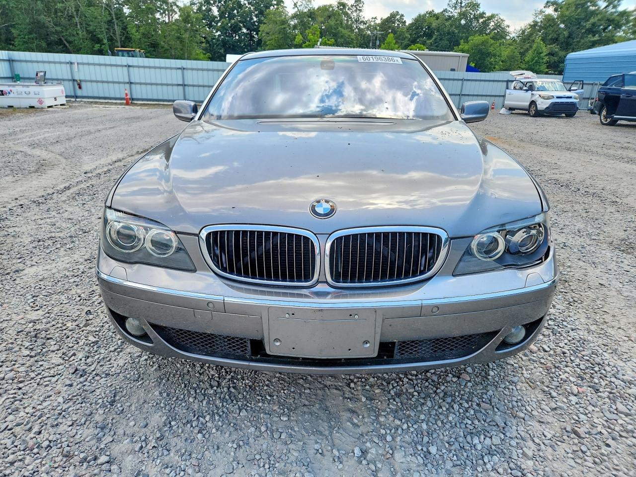 2008 Bmw 750 Li Gray vin: WBAHN83568DT84068