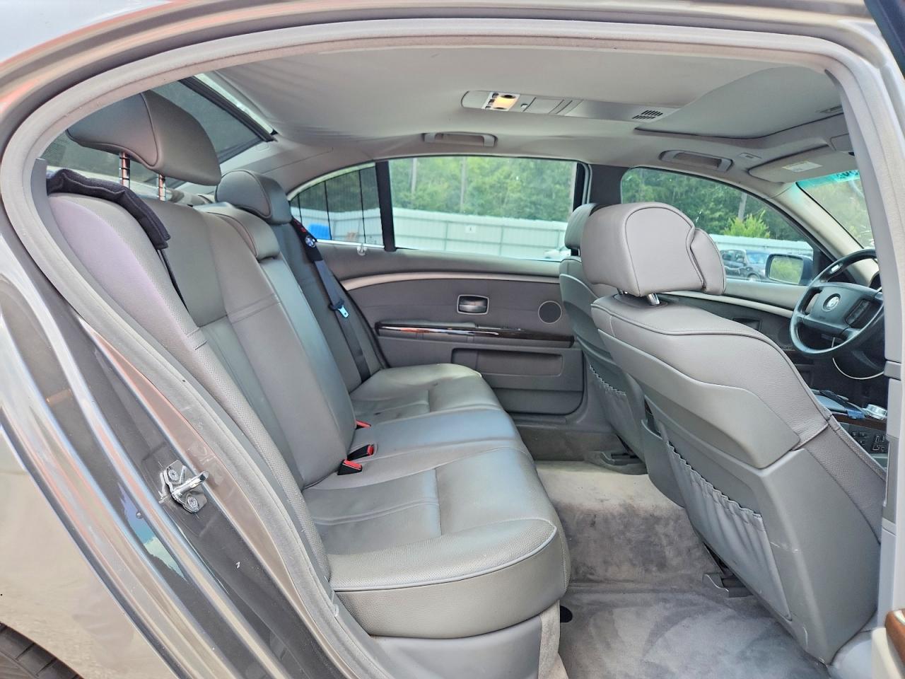 2008 Bmw 750 Li Gray vin: WBAHN83568DT84068