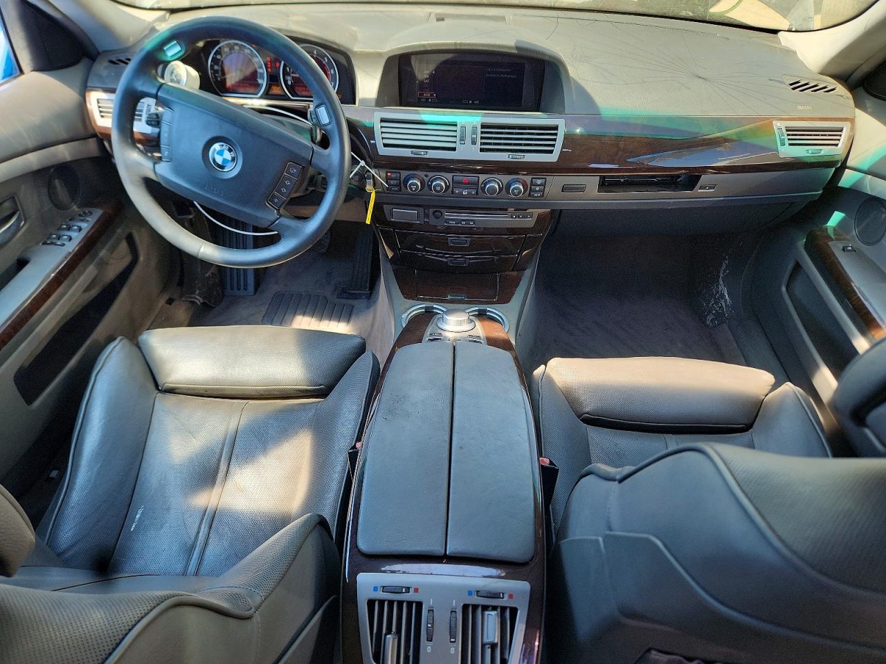 2008 Bmw 750 Li Gray vin: WBAHN83568DT84619