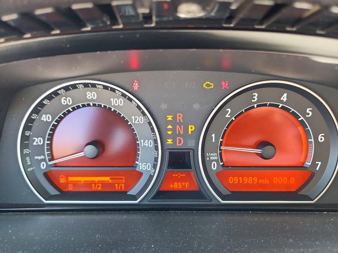 2008 Bmw 750 Li Charcoal vin: WBAHN83568DT85849