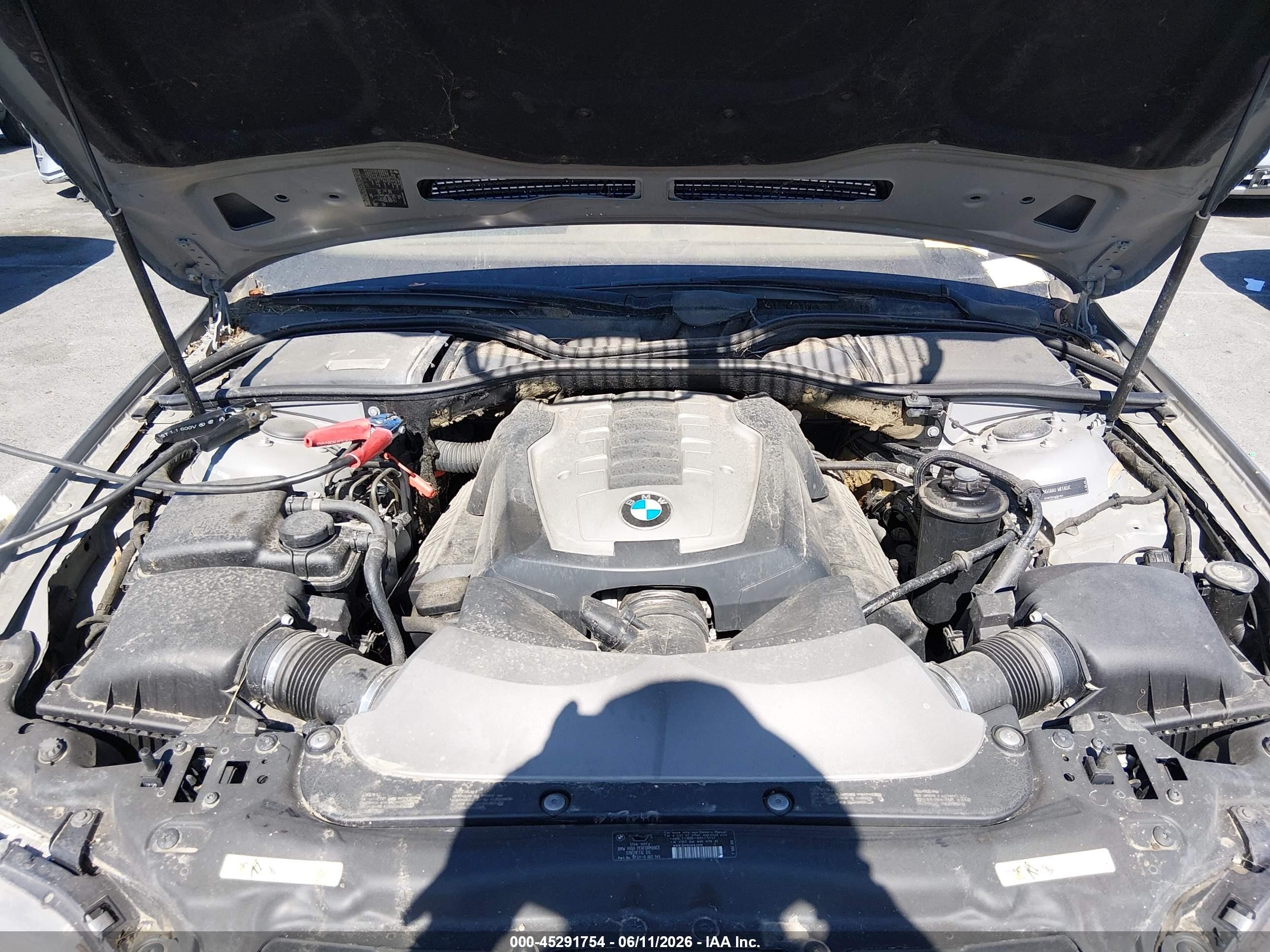 2006 Bmw 750li   Gray vin: WBAHN83576DT61699