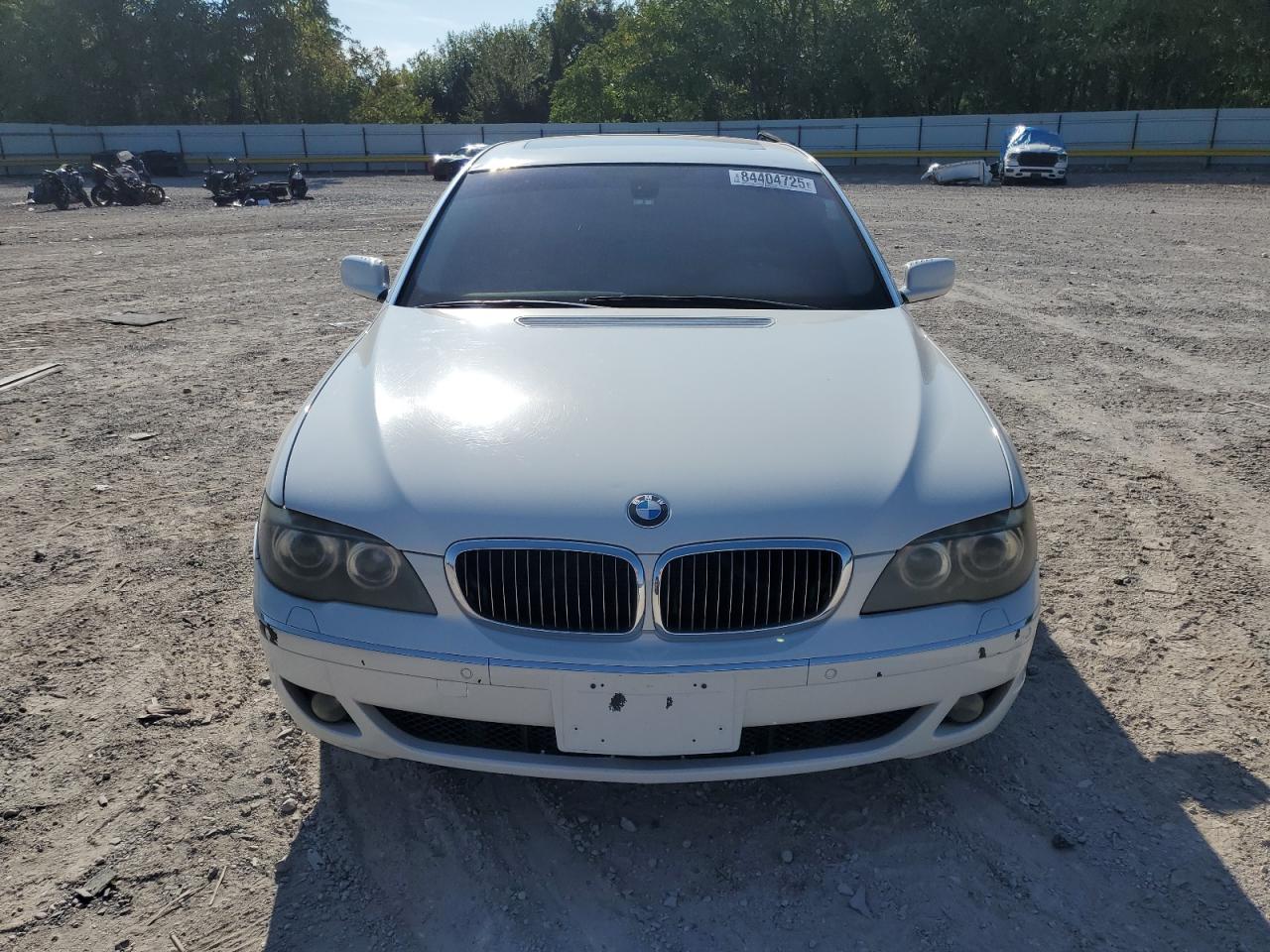 2006 Bmw 750 Li White vin: WBAHN83576DT63503