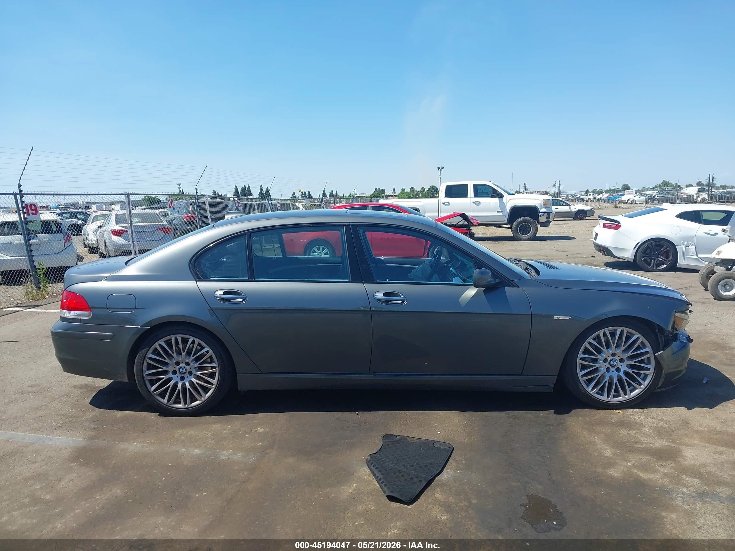 2007 Bmw 750li   Black vin: WBAHN83577DT72431