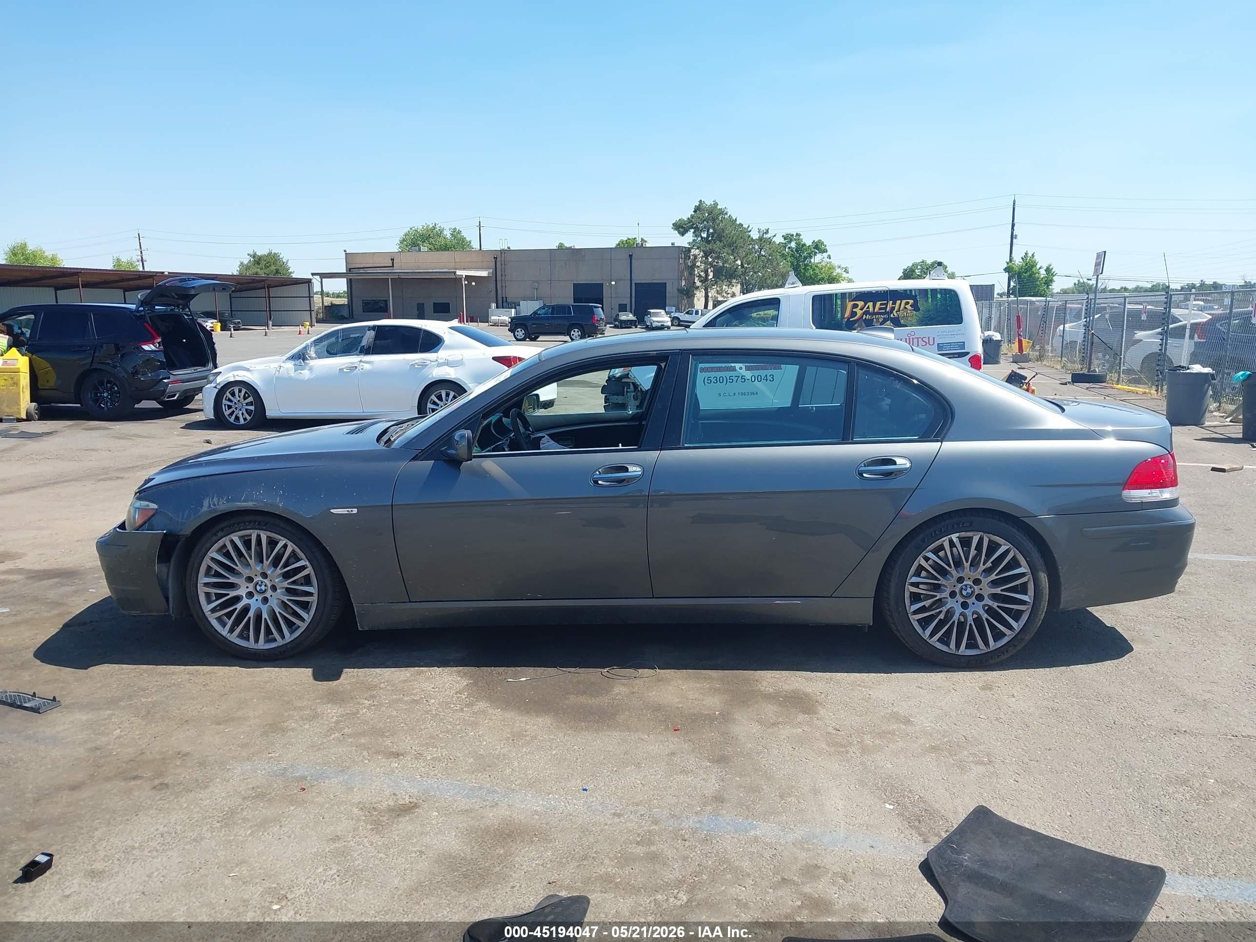 2007 Bmw 750li   Black vin: WBAHN83577DT72431