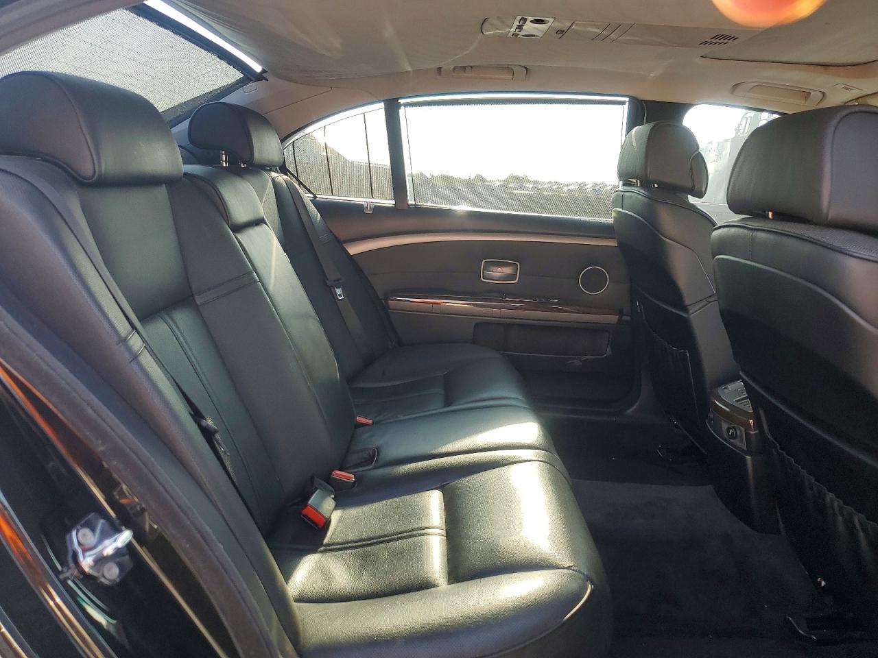 2008 Bmw 750 Li Black vin: WBAHN83578DT78084