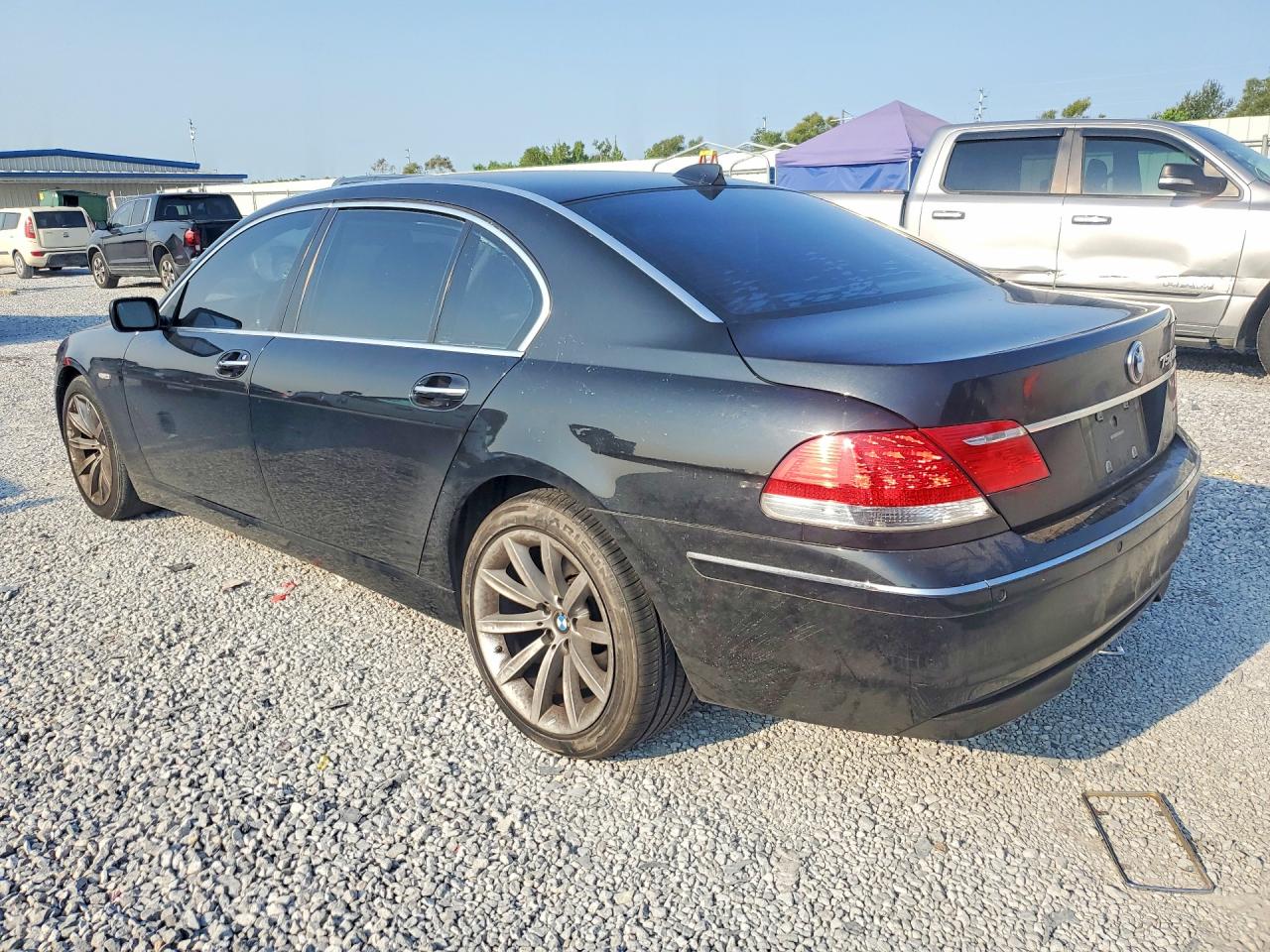2008 Bmw 750 Li Black vin: WBAHN83578DT78084