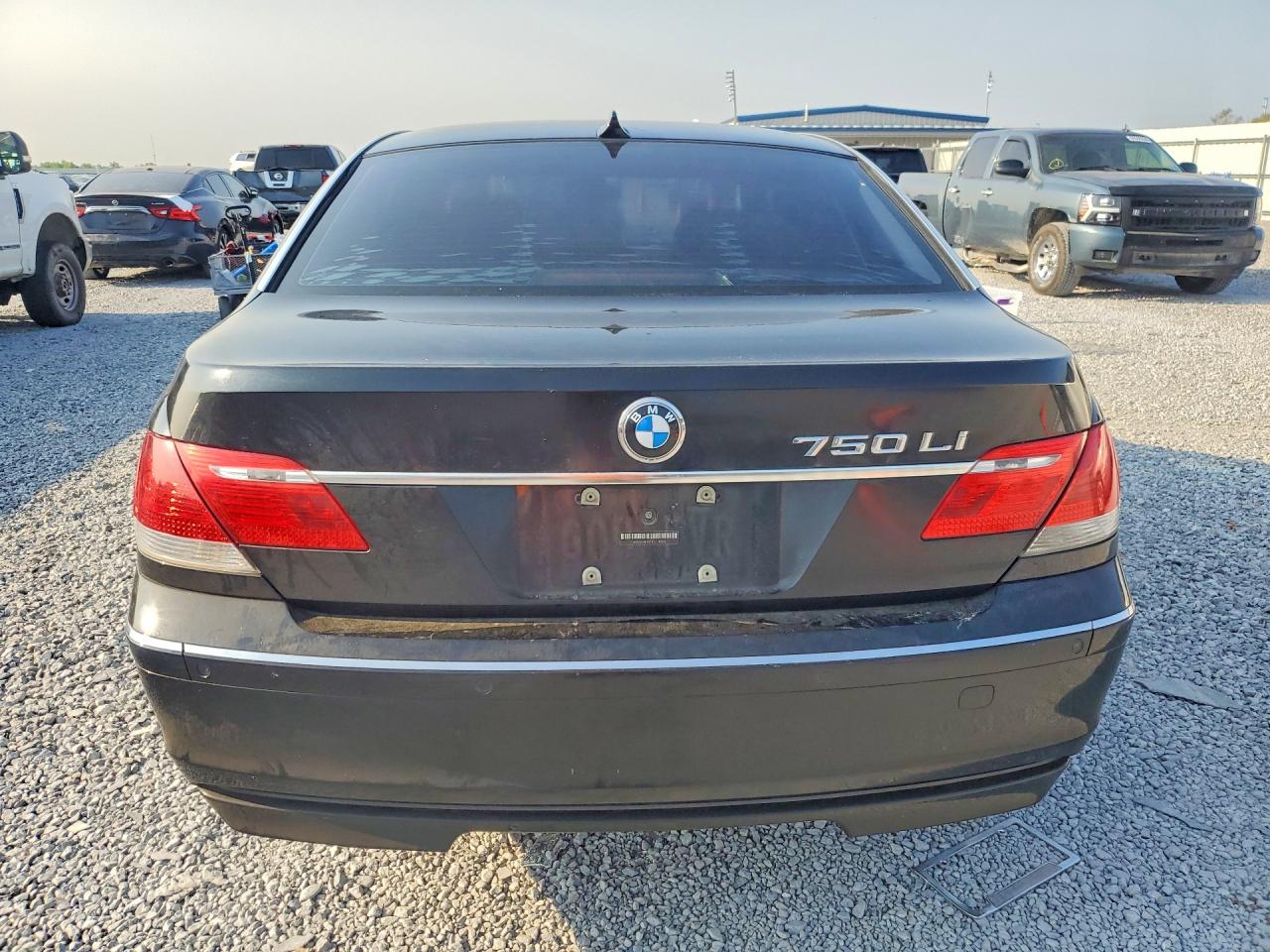 2008 Bmw 750 Li Black vin: WBAHN83578DT78084