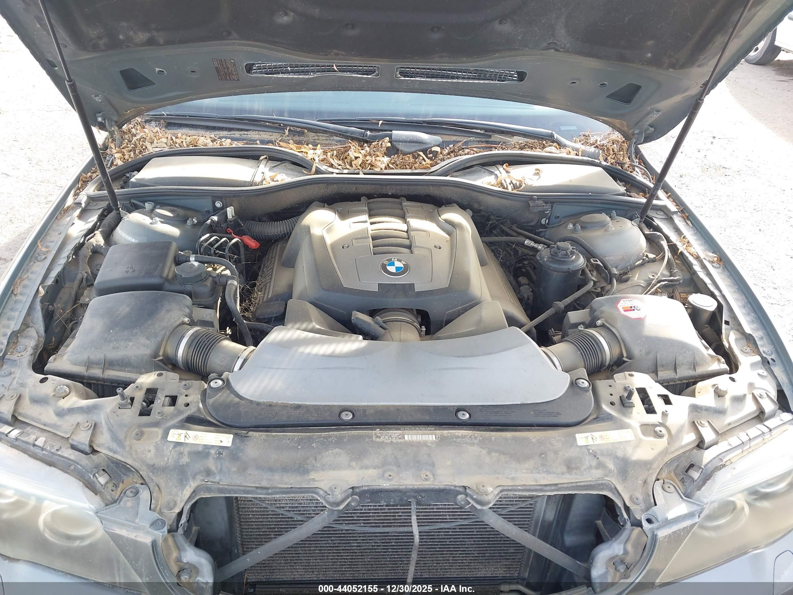 2008 Bmw 750li   Gray vin: WBAHN83578DT85889