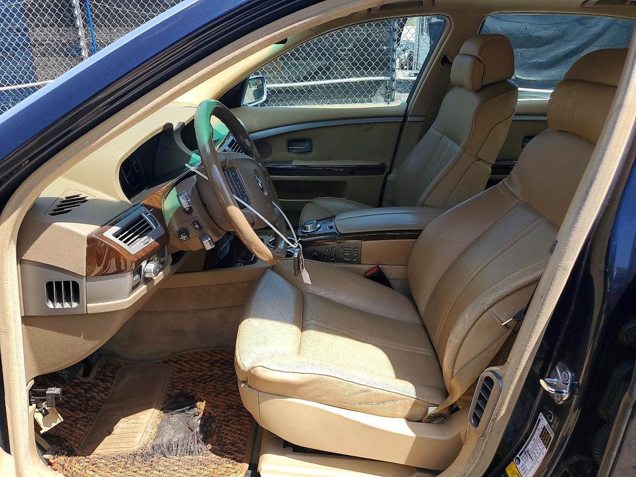 2006 Bmw 750 Li Blue vin: WBAHN83586DT36150