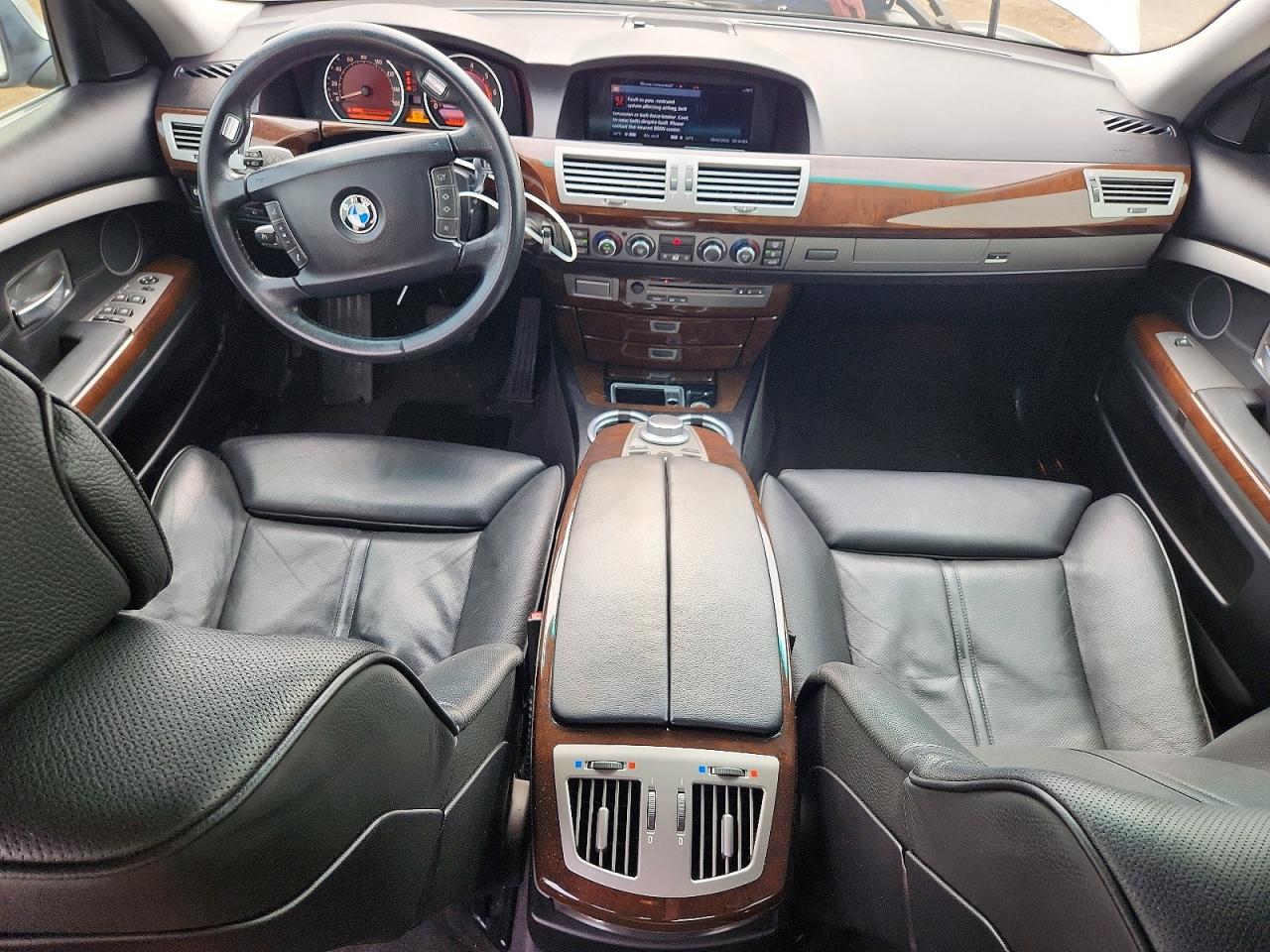 2006 Bmw 750 Li Silver vin: WBAHN83586DT39100