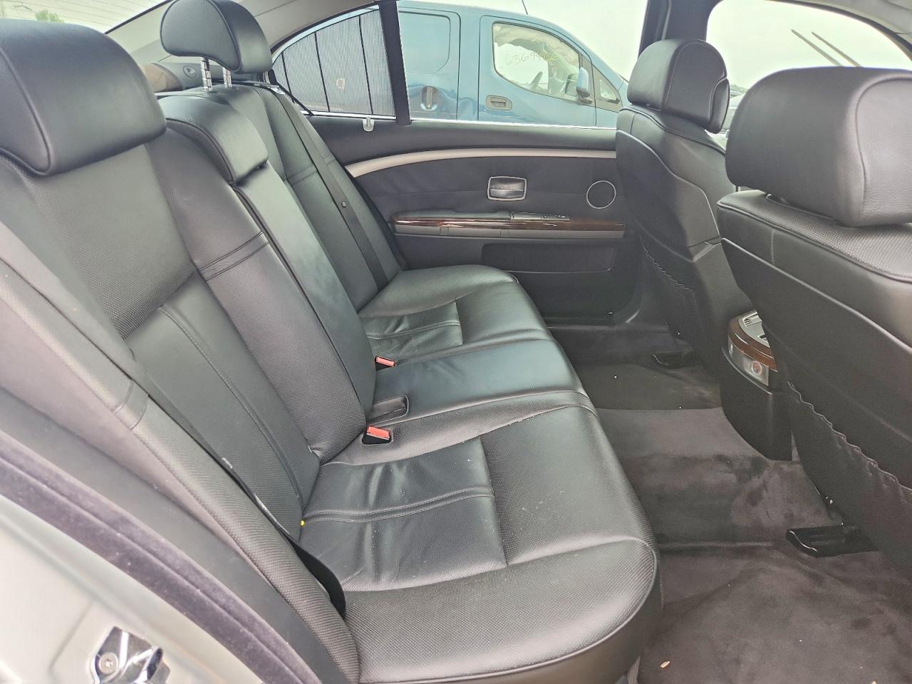 2006 Bmw 750 Li Silver vin: WBAHN83586DT39100