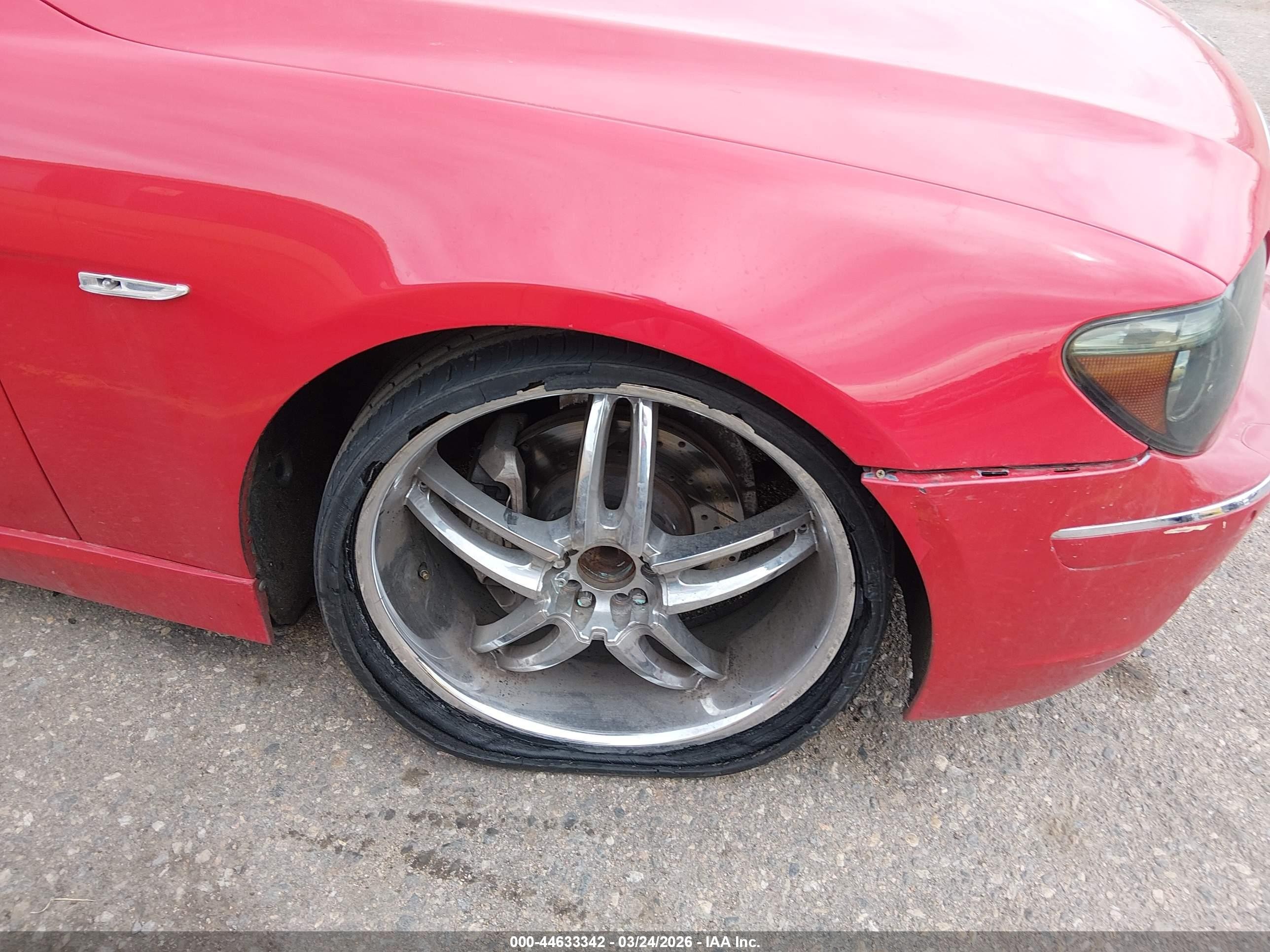 2006 Bmw 750li Red vin: WBAHN83586DT63820