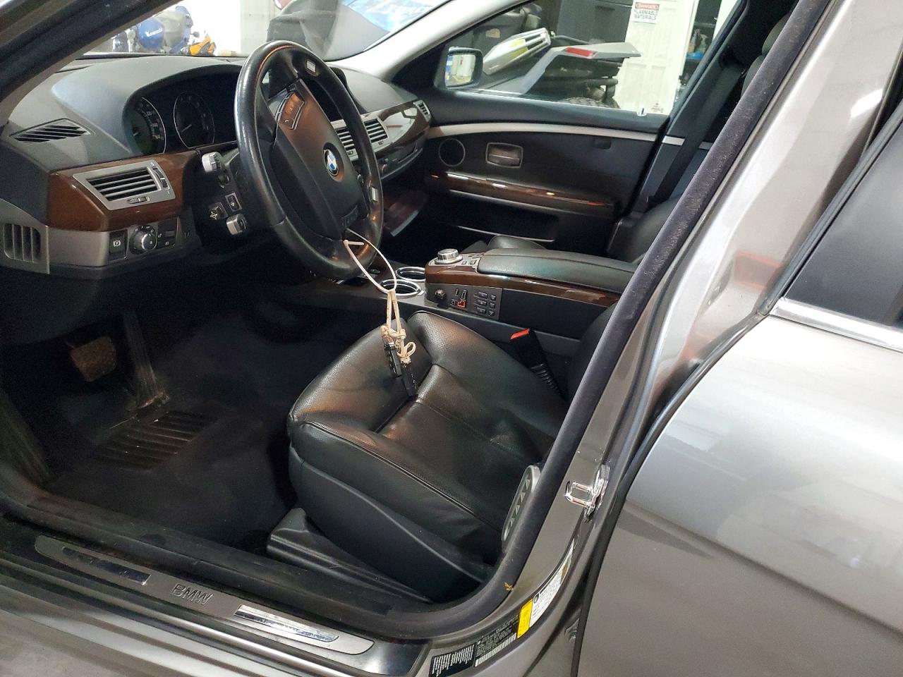 2006 Bmw 750 Li Silver vin: WBAHN83596DT28428