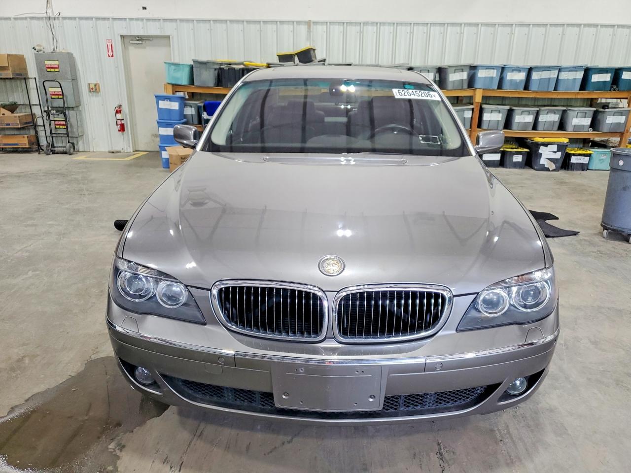 2006 Bmw 750 Li Silver vin: WBAHN83596DT28428