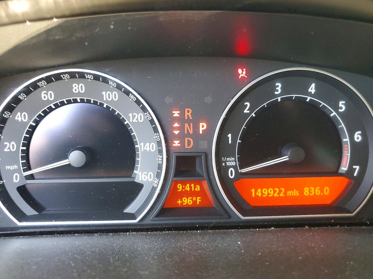 2006 Bmw 750 Li Black vin: WBAHN83596DT29904