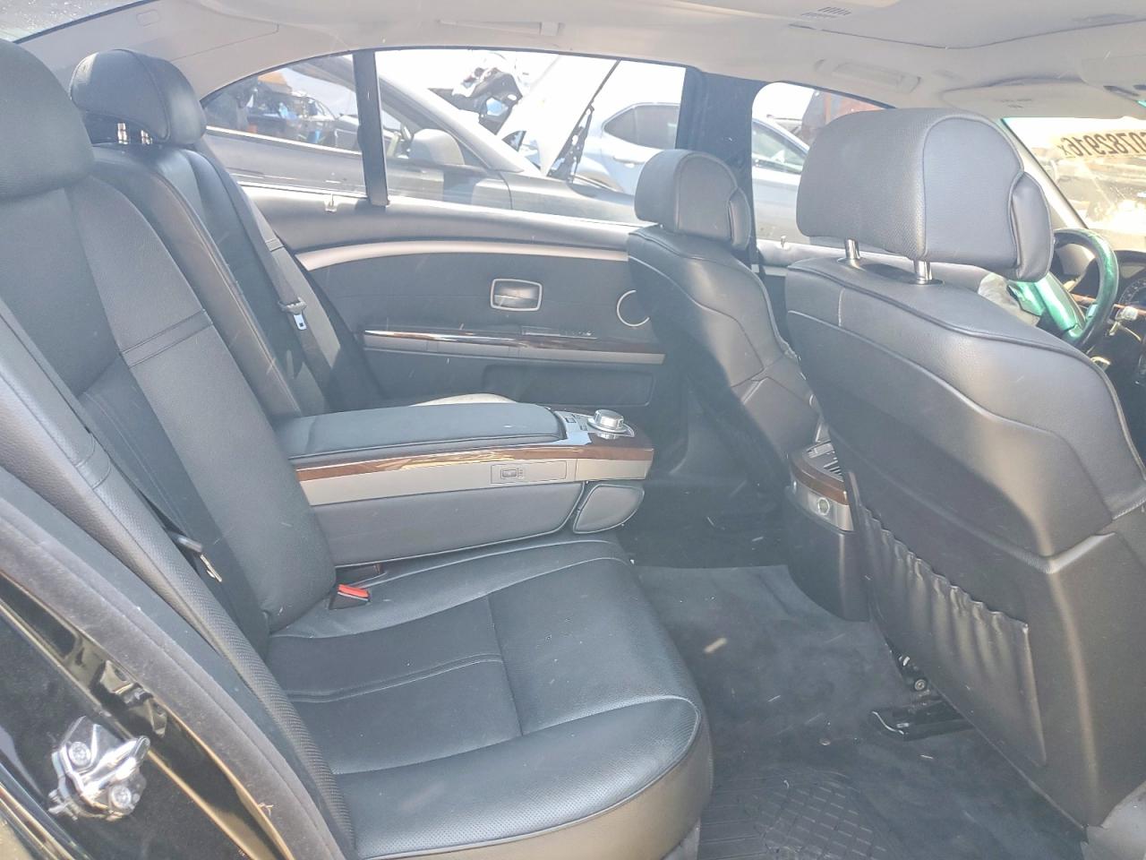 2006 Bmw 750 Li Black vin: WBAHN83596DT29904