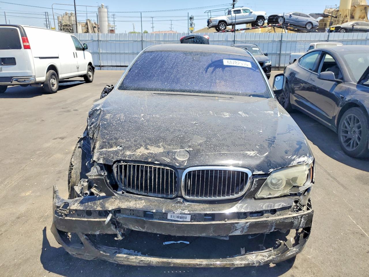 2006 Bmw 750 Li Black vin: WBAHN83596DT29904