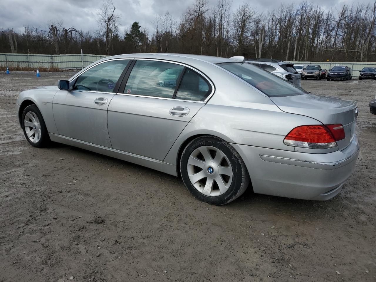 2006 Bmw 750 Li Серебряный vin: WBAHN83596DT32138