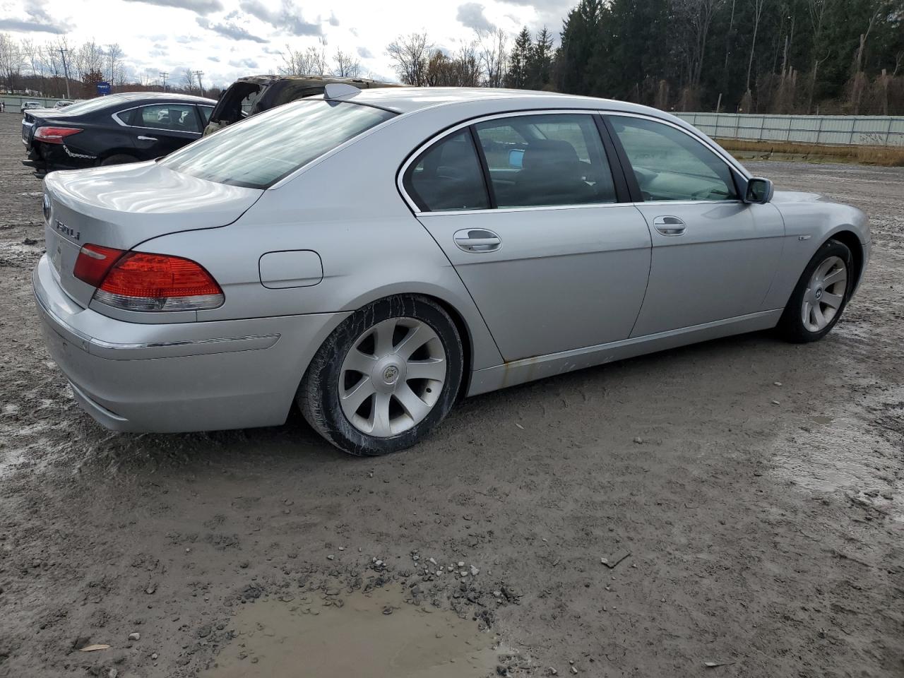 2006 Bmw 750 Li Серебряный vin: WBAHN83596DT32138