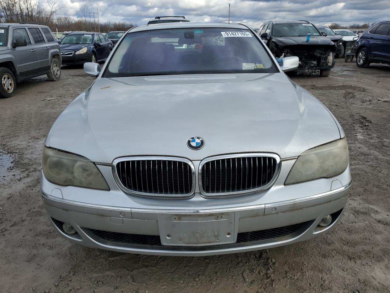 2006 Bmw 750 Li Серебряный vin: WBAHN83596DT32138