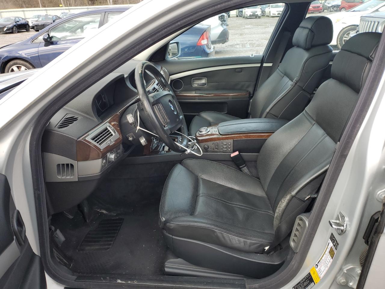 2006 Bmw 750 Li Серебряный vin: WBAHN83596DT32138