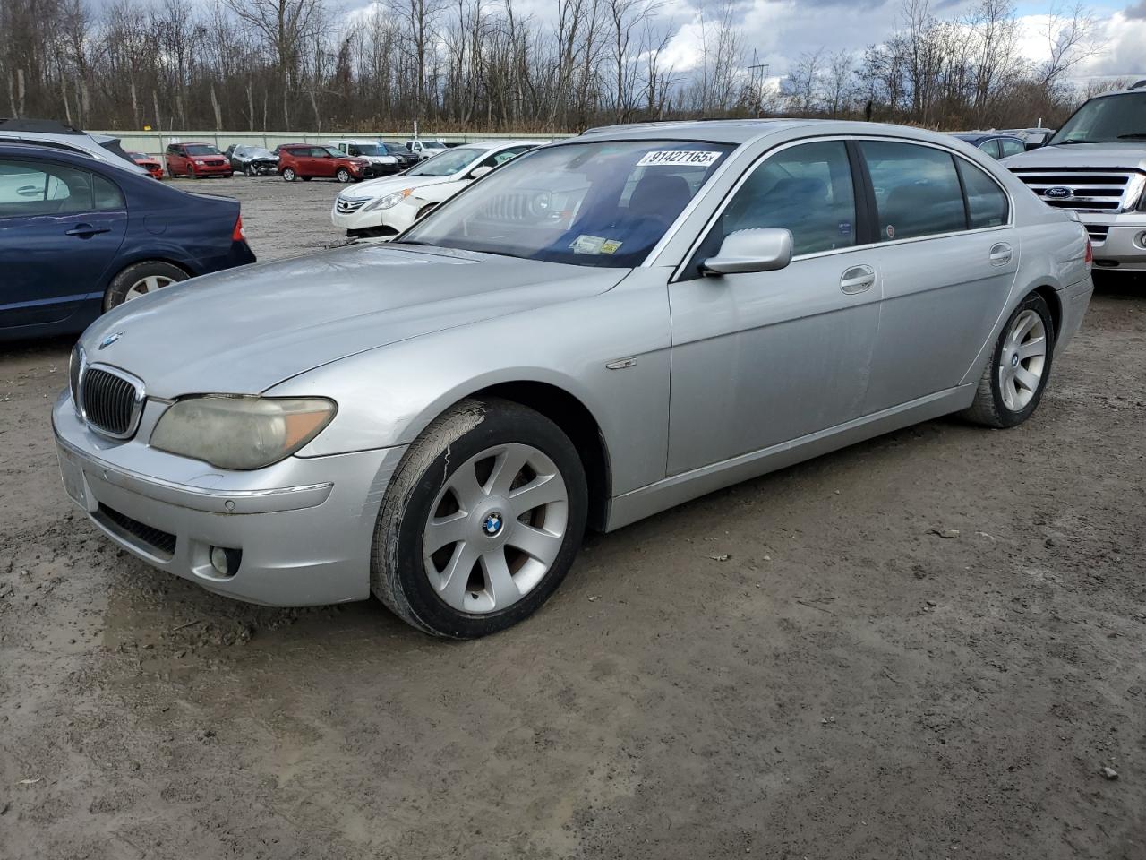 2006 Bmw 750 Li Серебряный vin: WBAHN83596DT32138