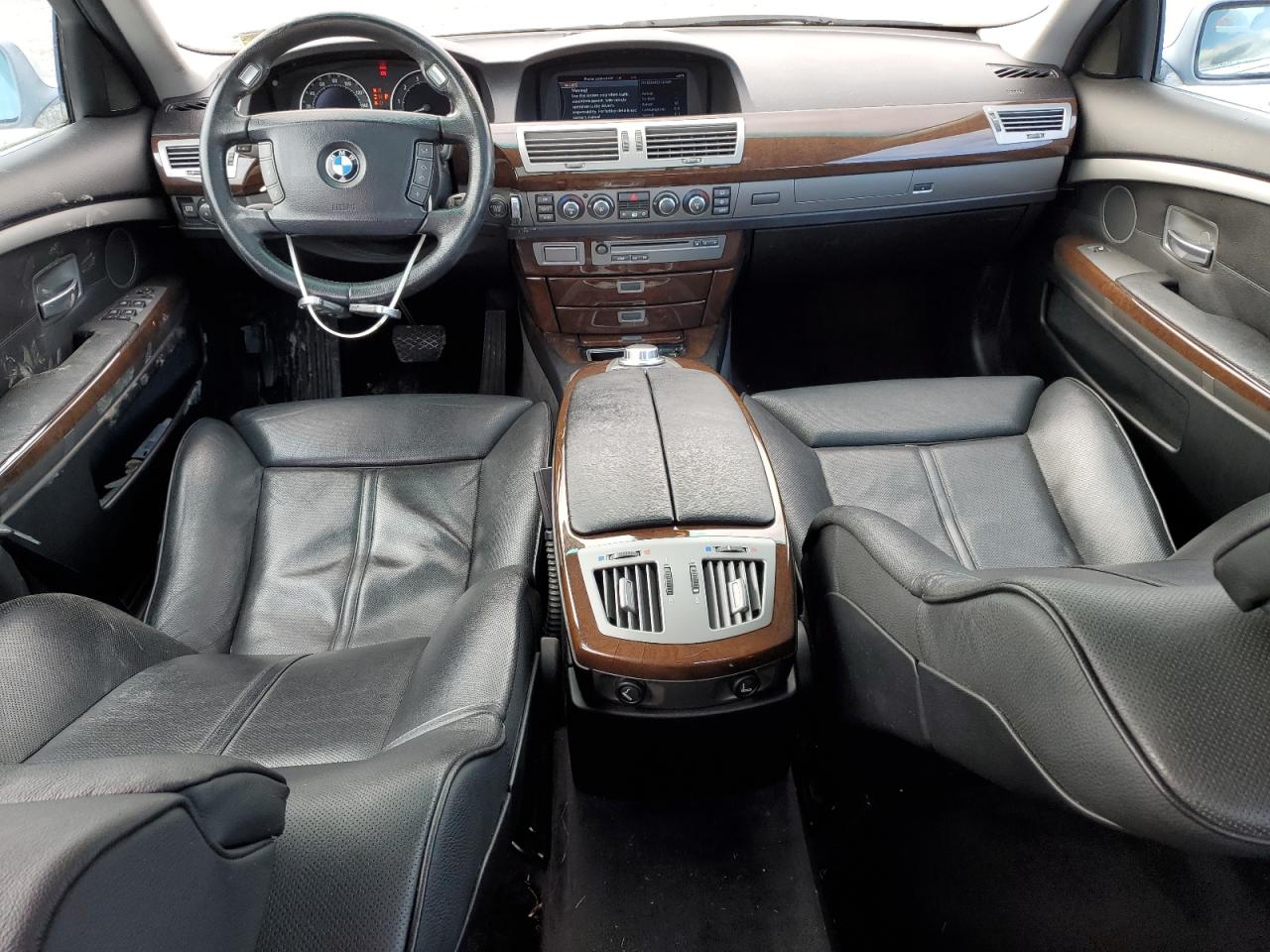 2006 Bmw 750 Li Серебряный vin: WBAHN83596DT32138