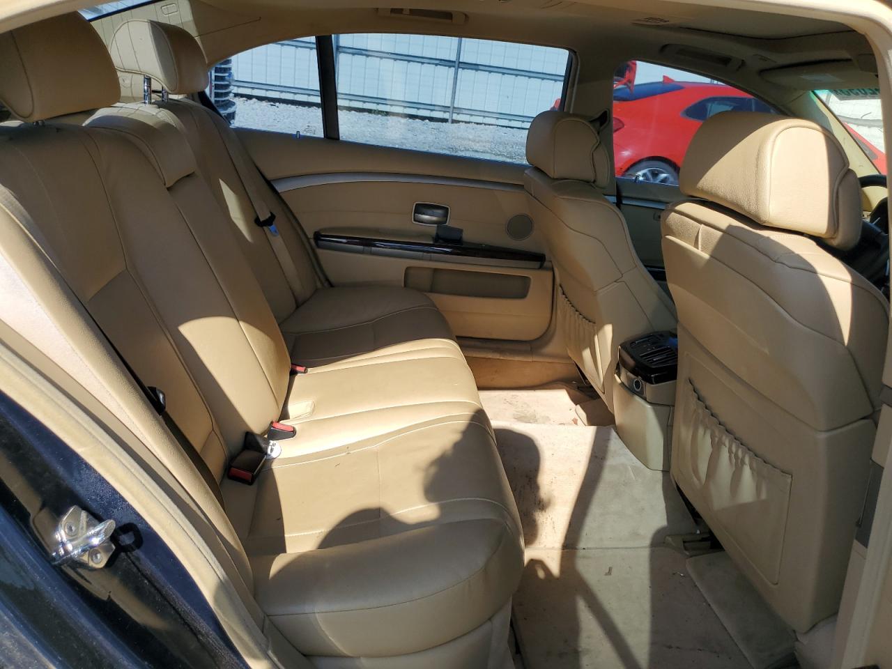 2007 Bmw 750 Black vin: WBAHN83597DT71653
