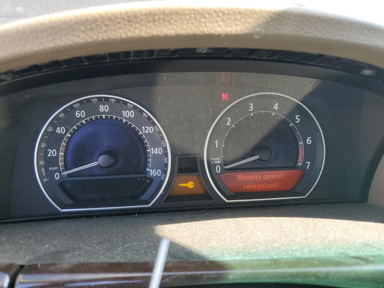 2007 Bmw 750 Black vin: WBAHN83597DT71653