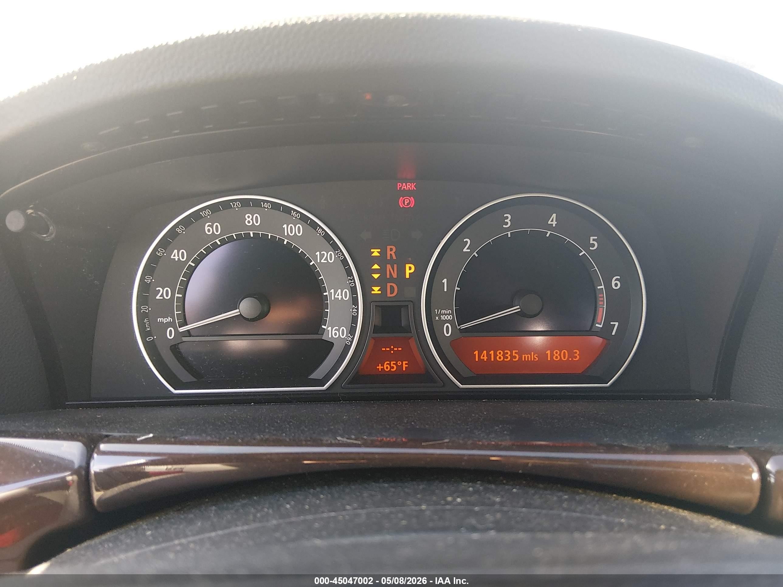 2008 Bmw 750li   Black vin: WBAHN83598DT85263