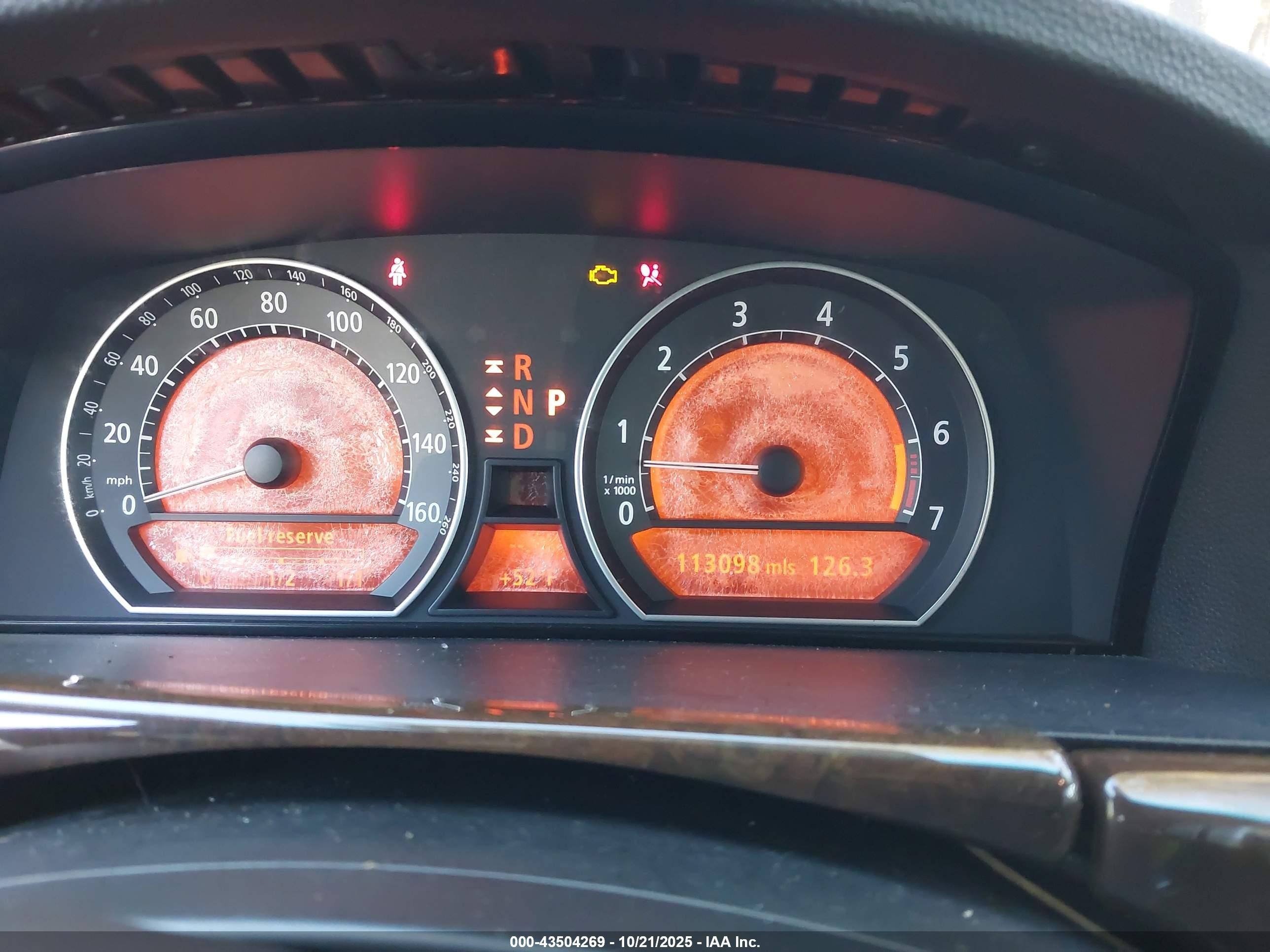 2006 Bmw 750li   Серебряный vin: WBAHN835X6DT25778