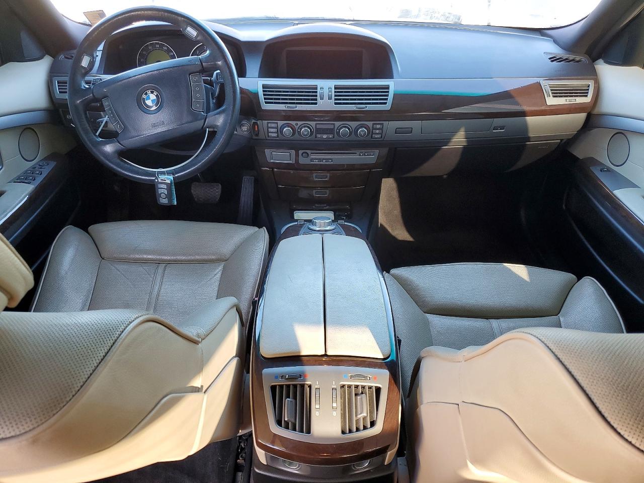 2008 Bmw 750 Li Black vin: WBAHN835X8DT78581