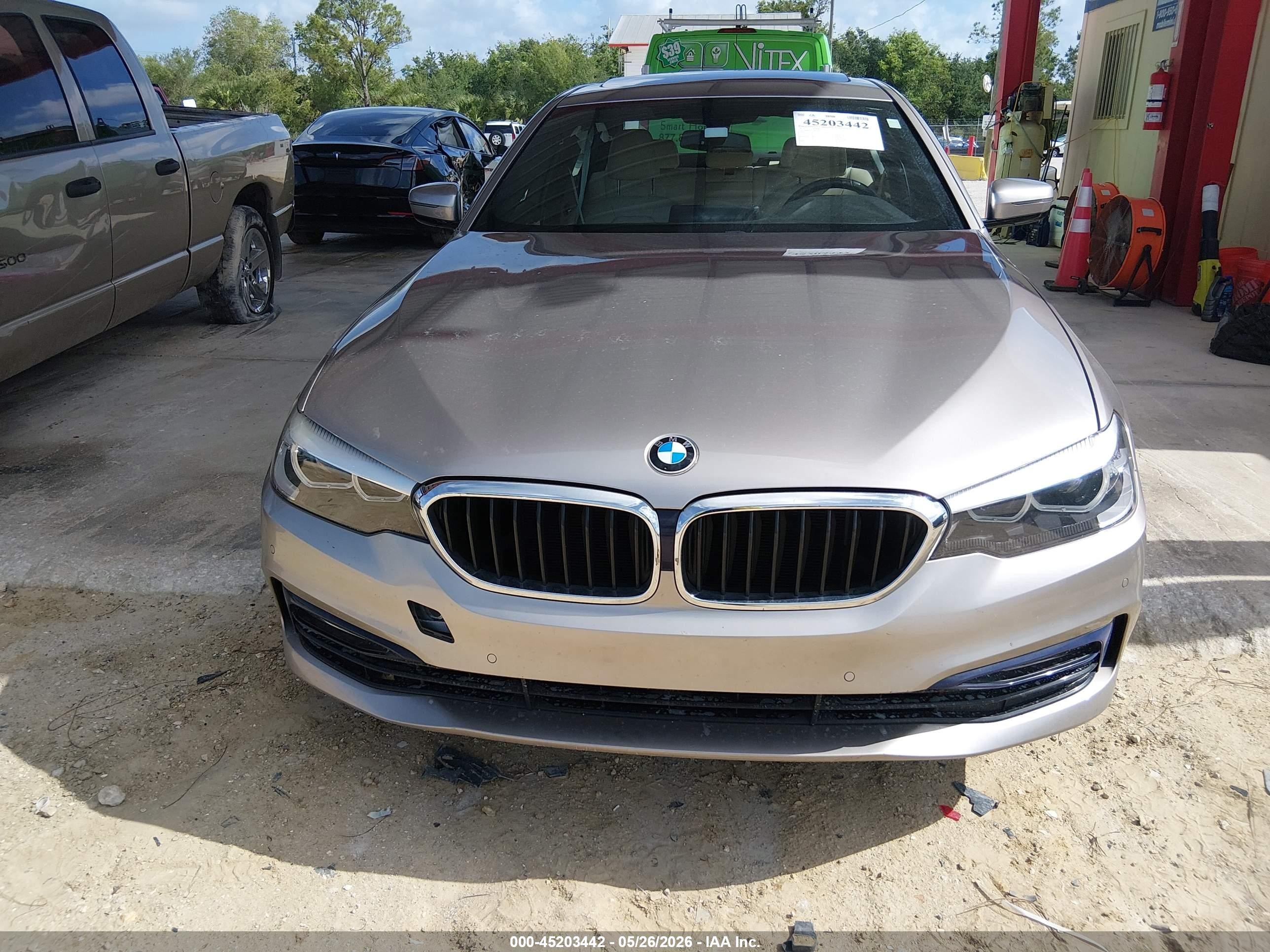 2017 Bmw 530i   Gray vin: WBAJA5C34HG893763