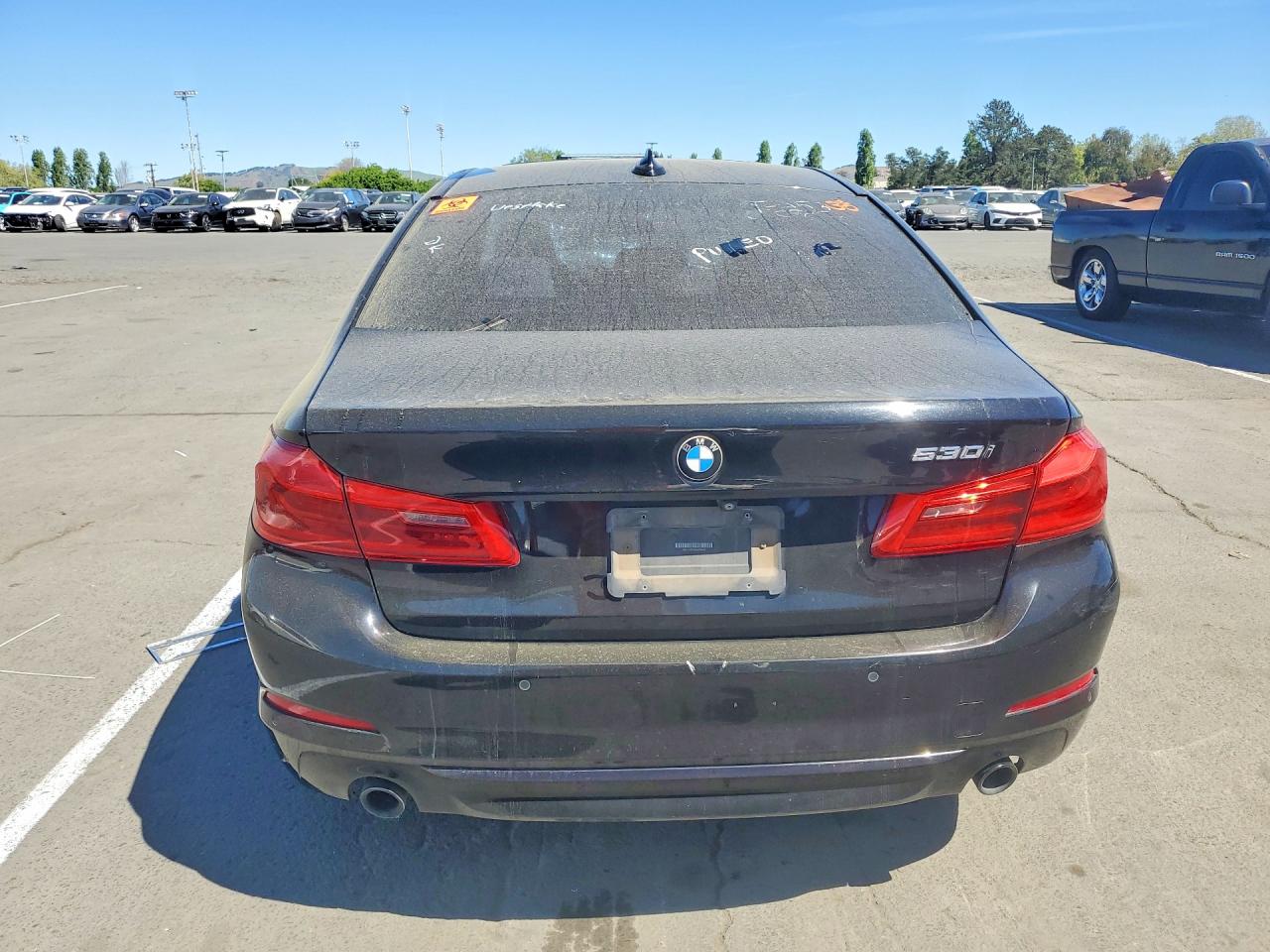 2018 Bmw 530 I Black vin: WBAJA5C50JWA36940