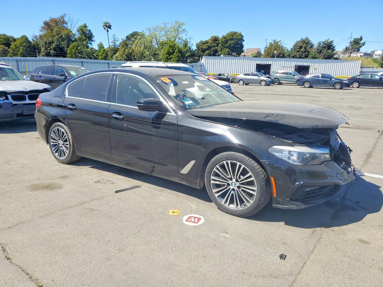 2018 Bmw 530 I Black vin: WBAJA5C50JWA36940