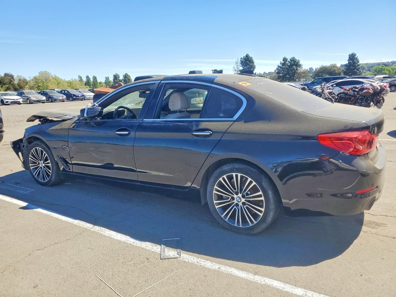 2018 Bmw 530 I Black vin: WBAJA5C50JWA36940