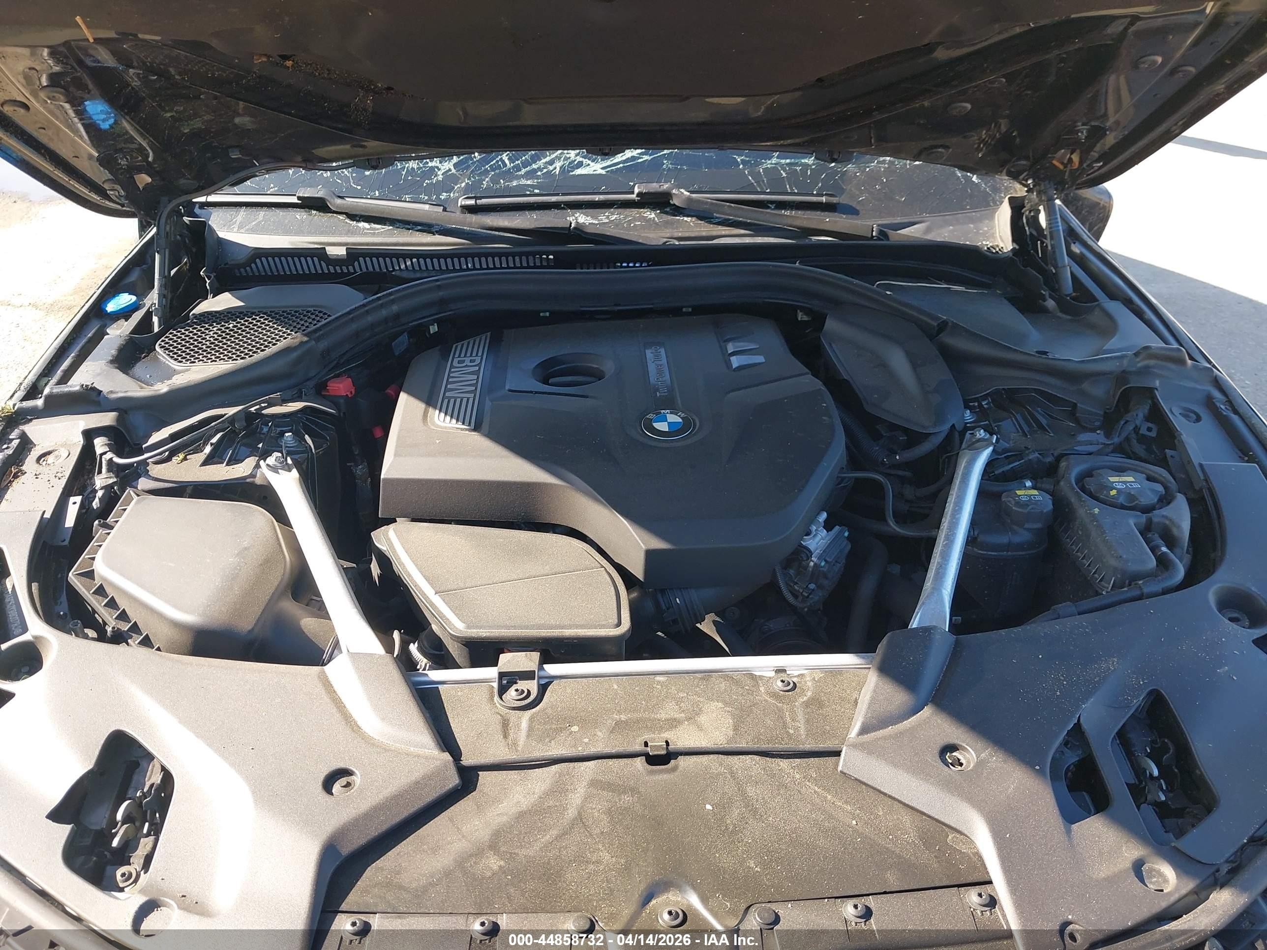 2019 Bmw 530i Black vin: WBAJA5C52KG900783
